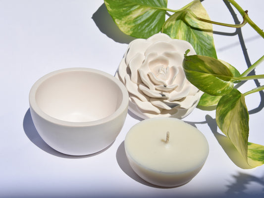 Ricarica per candela ROSA – cera di soia