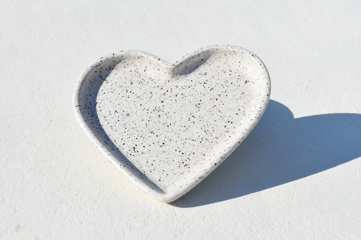 VASSOIO a forma di Cuore | Vassoio per gioielli | Stone Effect