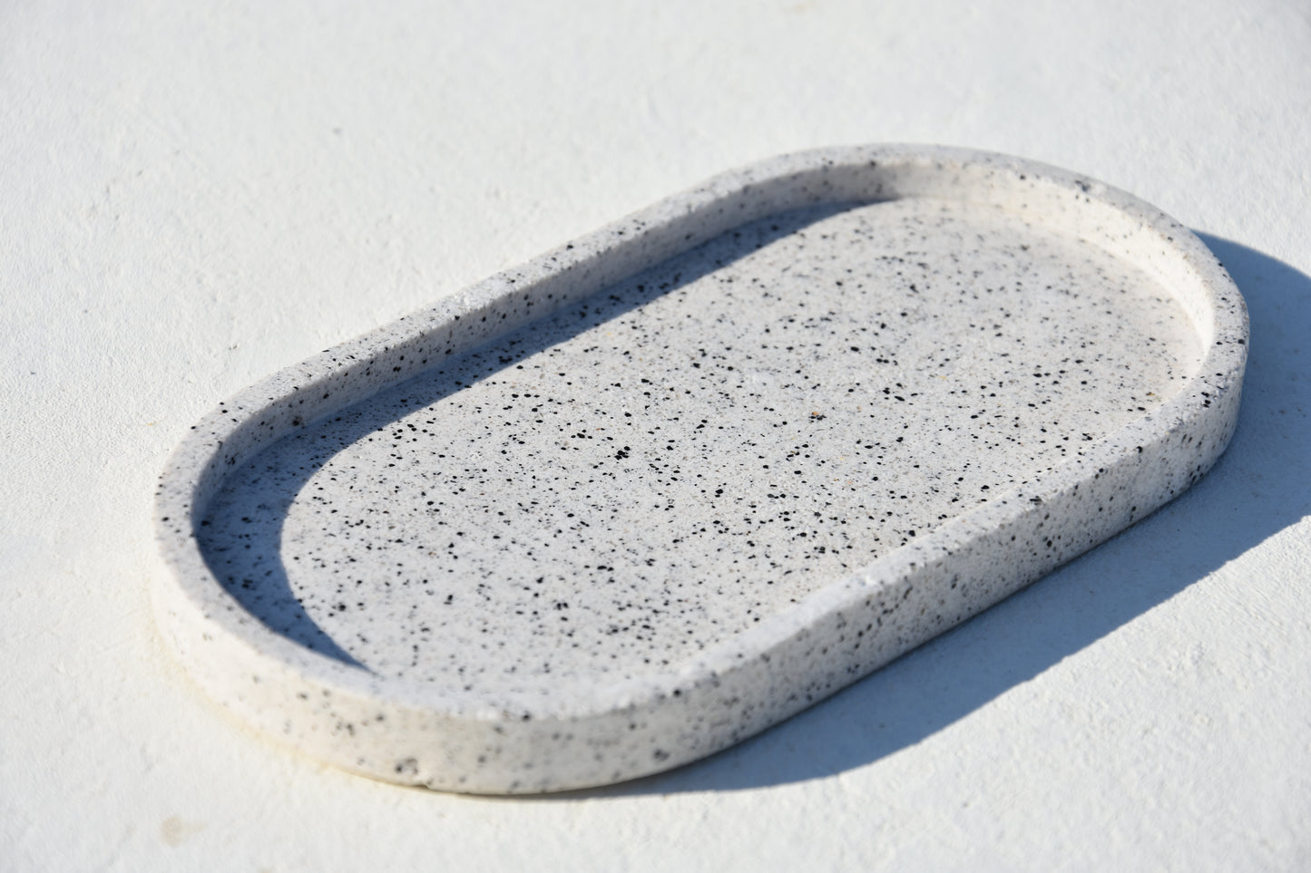 VASSOIO ovale| Vassoio per gioielli |  Svuotatasche | Stone Effect