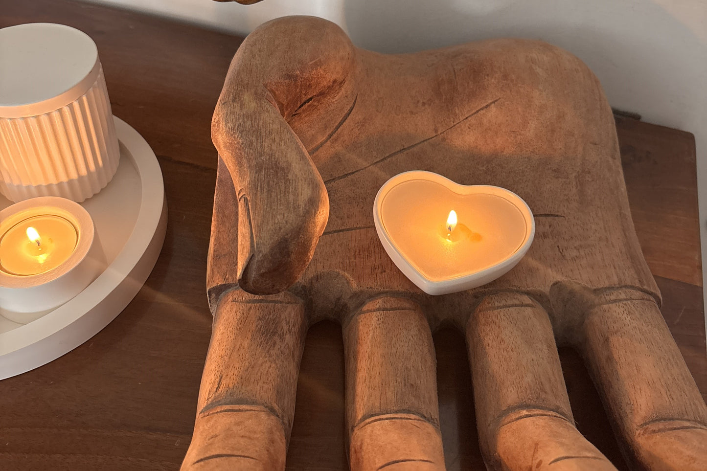 PORTACANDELINA | Portacandela per tealight | Cuore |Handmade