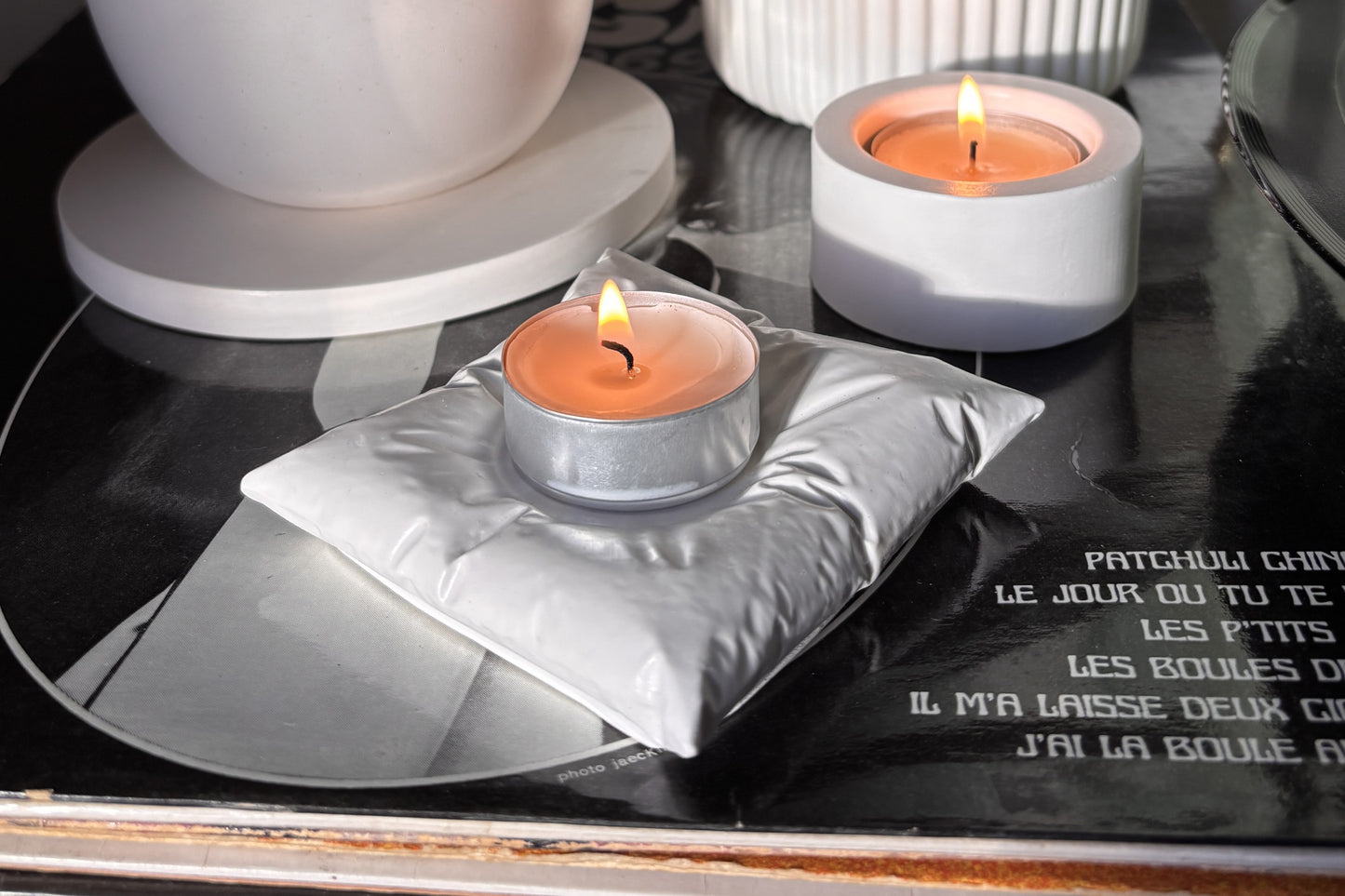 PORTACANDELINA | Cuscino | Portacandela per tealight