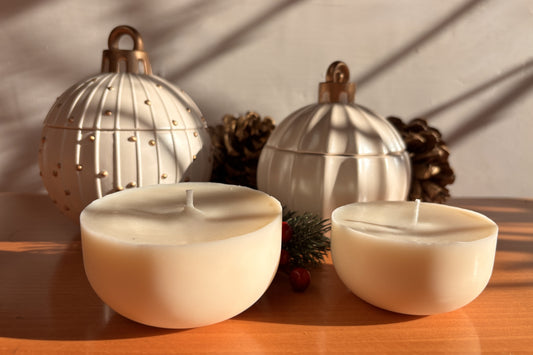 Ricarica per candele di Natale – cera di soia